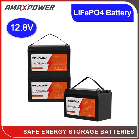 Amaxpower Rechargeable 24V50ah VRLA/SLA Replacement LiFePO4 Lithium Ion Phosphate Battery with BMS/Bluetooth for Solar