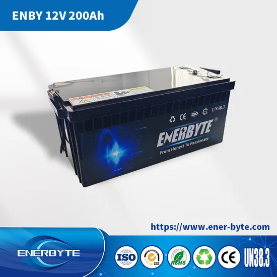 Enerbyte 12V200ah 3000+ Cycles Rechargeable LiFePO4 Battery for Solar/Wind Power, UPS, Scooters, Lighting 