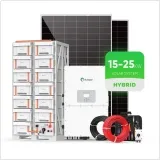 Sunpal All In One Full Solar Panels Mounting Systems Home Power 25Kw 20Kw 15Kw Solar Energy Systems Complete Kit 