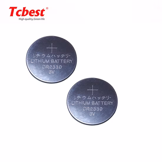 High Quality Cr2330 Primary Lithium Button Cell Coin Battery 3V 260mAh Batteries for Remote Control/Scales/Calculator/Watch/Medical Instruments