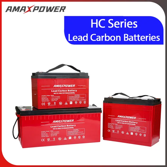 Amaxpower China Manufacturer Directly Supply Home Solar Energy Storage 12V 200ah Battery for Inverter/Solar Power System/UPS/Soft Starters/Backup 