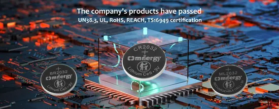 1 Year 3V Omnergy 23*2.5mm China Button Cell Lithium Ion 