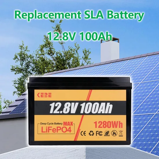 Kebe Large Capacity 12.8V 60ah High Power Lithium Battery Replacement SLA Solar battery Power Battery 